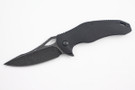Brous VR-71 Black G-10 - Acid Stonewashed Blade