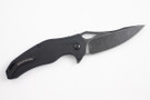 Brous VR-71 Black G-10 - Acid Stonewashed Blade