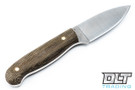LT Wright Patriot 3V - Flat Ground - Green Micarta - Matte Finish
