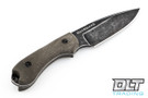 Bradford Guardian 3 M390 - 3D Green Micarta - False Edge - Nimbus Finish