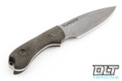 Bradford Guardian 3 M390 - 3D Green Micarta - False Edge - Stonewashed