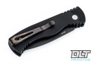 Pro-Tech TR-2 - Black Handle - Black Blade