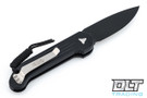 Microtech 135-1 LUDT S/E - Black Handle - Black Blade