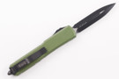 Microtech 122-1CCOD Ultratech D/E - OD Green Handle - Black Blade