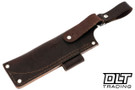 LT Wright Outback 3V - Scandi - Green Micarta - Matte Finish