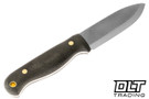 LT Wright Outback 3V - Scandi - Green Micarta - Matte Finish