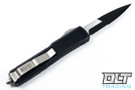 Microtech 120-2CC Ultratech - Bayonet Grind - Contoured - Black Aluminum