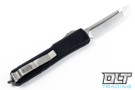 Microtech 123-4 Ultratech T/E - Satin Tanto - Black Aluminum