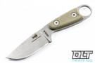 ESEE Izula Optional Canvas Micarta Handle