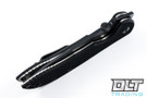 Emerson Commander - Black Blade - Partially Serrated - Wave Feature