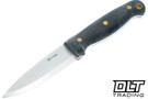 LT Wright GNS 3V - Scandi - Black Micarta - Matte