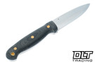 LT Wright GNS 3V - Scandi - Black Micarta - Matte
