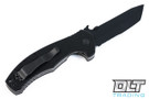 Emerson Roadhouse - Black Blade - Partially Serrated