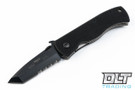 Emerson Mini CQC-7BW - Black Blade - Partially Serrated - Wave Feature