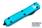 Microtech 121-1TQ Ultratech S/E - Turquoise Handle - Black Blade