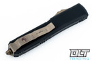 Microtech 119-13 Ultratech Hellhound - Black Handle - Contoured - Bronze Blade