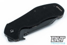 Emerson Big Bulldog - Black Blade - Partially Serrated - Wave Feature