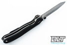 Emerson Big Bulldog - Stonewashed Blade - Partially Serrated - Wave Feature