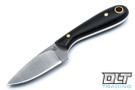 LT Wright Frontier First O1 - Flat Ground - Black Micarta