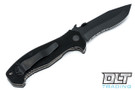 Emerson Mini CQC-15 - Black Blade - Partially Serrated - Wave Feature