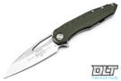 Microtech 196-10OD Sigil - OD Green Handle - Stonewash Blade