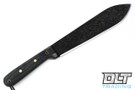 LT Wright Overland Machete - Black Canvas - Matte