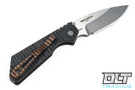 Pro-Tech Strider PT - Flamed Titanium - Stonewashed Blade