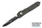 Microtech 121-1OD Ultratech S/E - OD Green Handle - Black Blade Microtech 121-1OD Ultratech S/E - OD Green Handle - Black Blade
