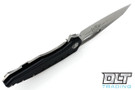 Microtech 196-10BK Sigil - Black Handle - Stonewash Blade