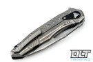 Microtech 196-10BK Sigil - Black Handle - Stonewash Blade