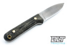 LT Wright Next Gen AEB-L - Flat Ground - Black Micarta - Matte Finish