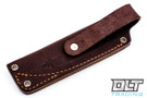 LT Wright Small Northern Hunter AEB-L - Saber Ground - Black Micarta - Red Liners