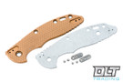 Hinderer 3.5" XM-18 4-Way Scale Kit - Textured Coyote G-10