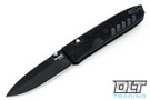 LionSteel 8701 Daghetta - Black Blade - Black G-10