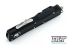 Microtech 233-10 UTX-85 T/E - Black Handle - Stonewashed Blade