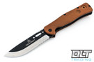 TOPS Fieldcraft Folder - Partially Serrated