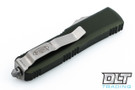 Microtech 231-10OD UTX-85 S/E - OD Green Handle - Stonewash Blade