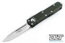 Microtech 231-10OD UTX-85 S/E - OD Green Handle - Stonewash Blade