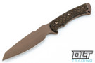 Spartan Hybris - FDE Blade - Green Handle