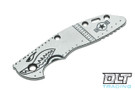 Hinderer 3.5" XM-18 Warthog Scale - Black & Light Grey G-10