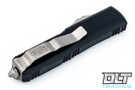 Microtech 232-1 UTX-85 D/E - Black Handle - Contoured - Black Blade