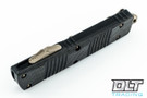 Microtech 219-13CF Combat Troodon Hellhound S/E - Carbon Fiber Top - Bronze Hardware - Bronze Blade