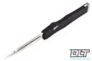 Marfione Custom Halo VI - Black Handle - High Polish Finish - Compound Grind