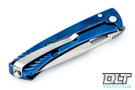 LionSteel TS1 TiSpine - Blue Anodized - Polished