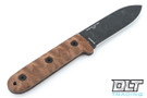 ESEE PR4 Camp-Lore - Patrick Rollins Design - Blackwash Blade - Leather Sheath ESEE PR4 Camp-Lore - Patrick Rollins Design - Blackwash Blade - Leather Sheath