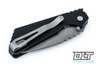 Pro-Tech Strider PT - Bead Blasted Blade - Black Aluminum