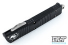 Microtech 143-10 Combat Troodon S/E - Black Handle - Stonewash Blade
