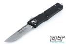 Microtech 143-10 Combat Troodon S/E - Black Handle - Stonewash Blade