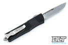 Microtech 143-10 Combat Troodon S/E - Black Handle - Stonewash Blade