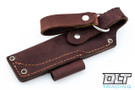 LT Wright Bushcrafter 3V - Flat Ground - Black Micarta - Matte Finish